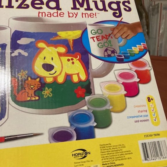 Made by Me decorate your own mugs - Picture 3 of 6